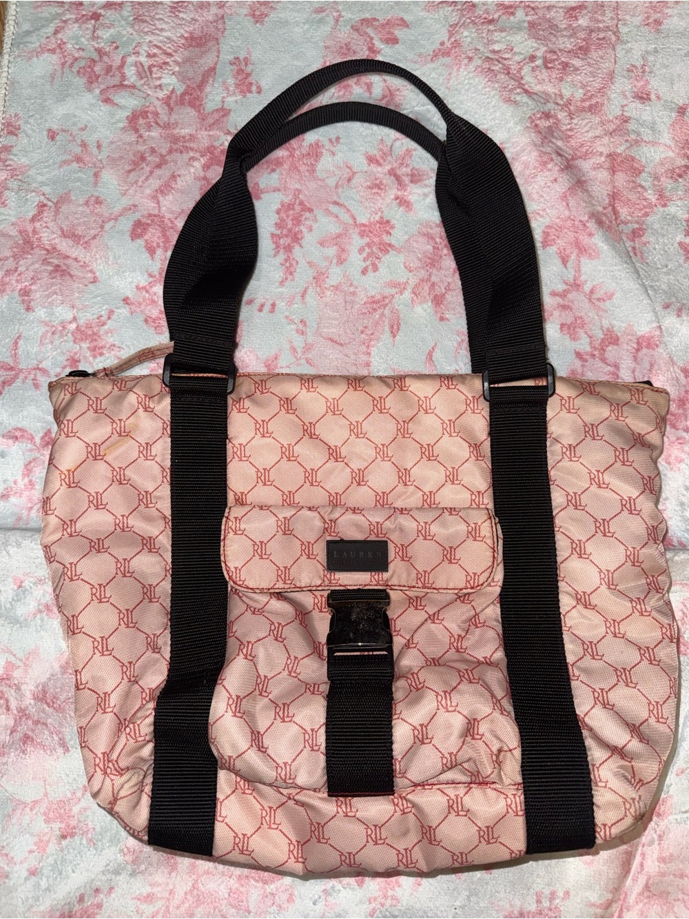 Ralph Lauren Lauren Y2K Tote Bag
